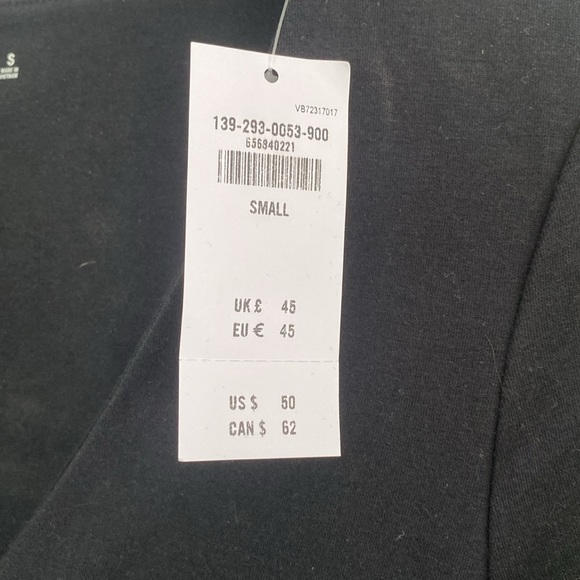 NWT Abercrombie and Fitch Low Cut Black Bodysuit - Picture 3 of 4